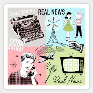 Real News Sticker